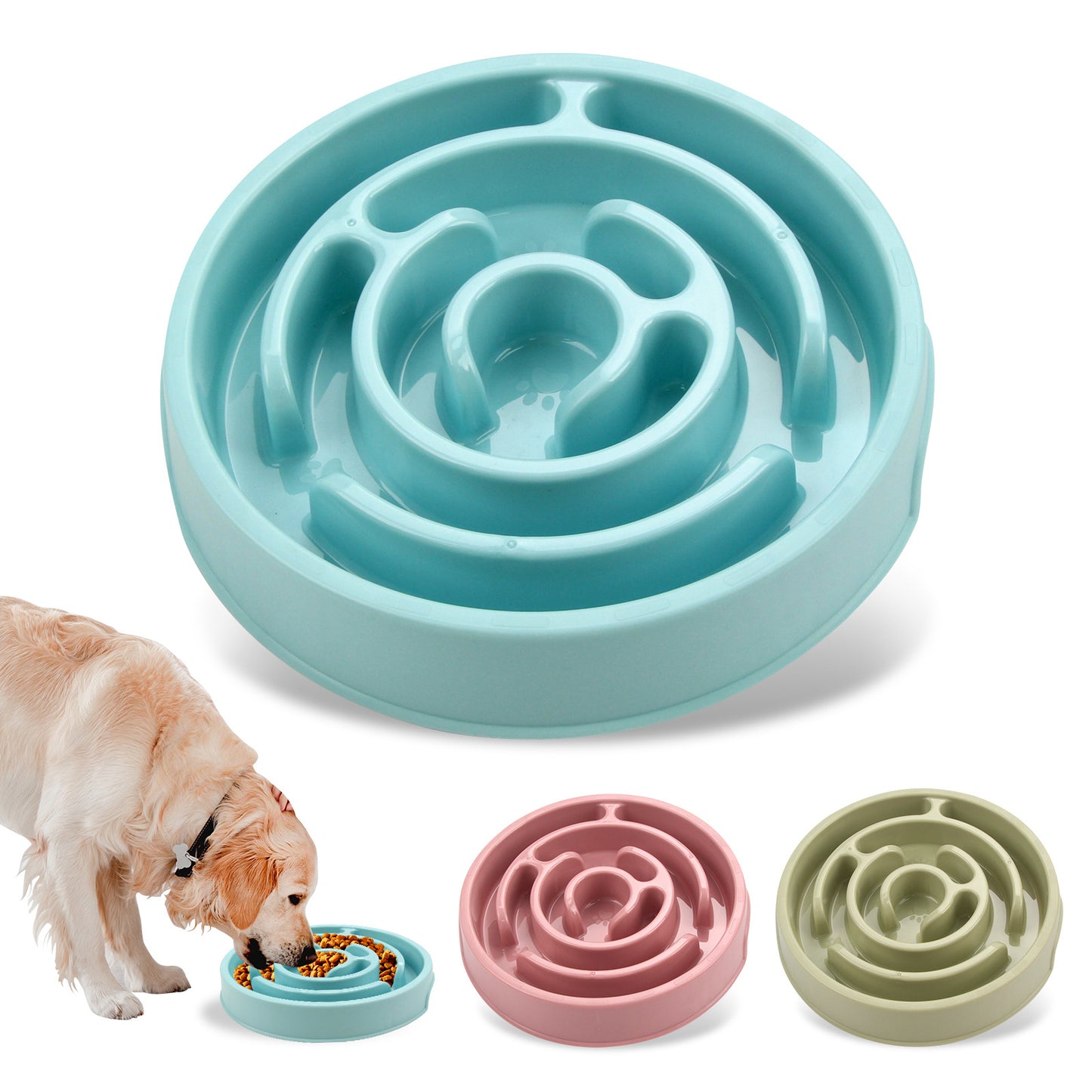 Slow Feeder Dog Bowl — CJ product photo