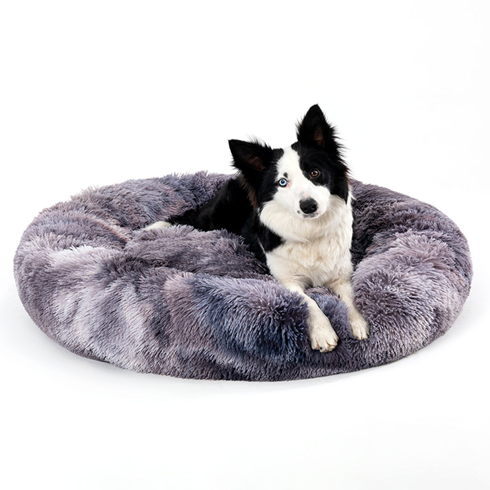 Calming donut dog bed