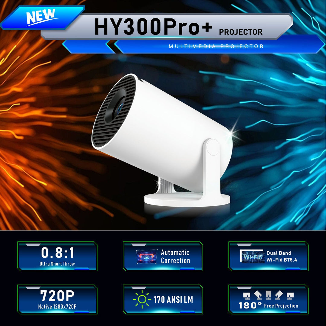 Mini Pocket Projector 1080p Wireless