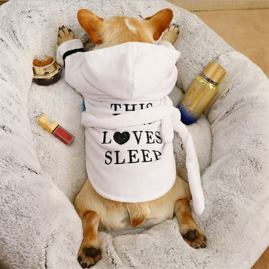 Quick-Dry Dog Bath Robe — CJ product photo