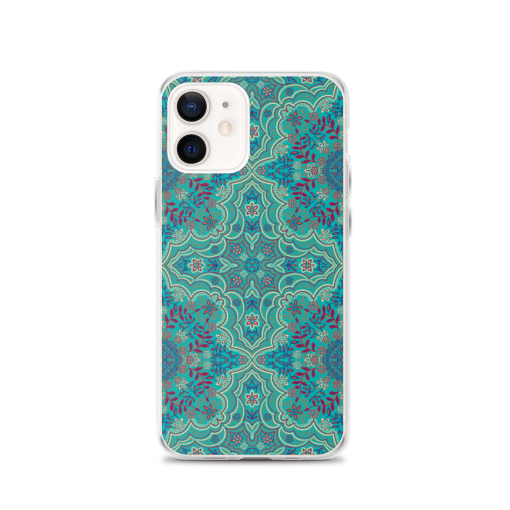 Exotic Blue Art iPhone Case